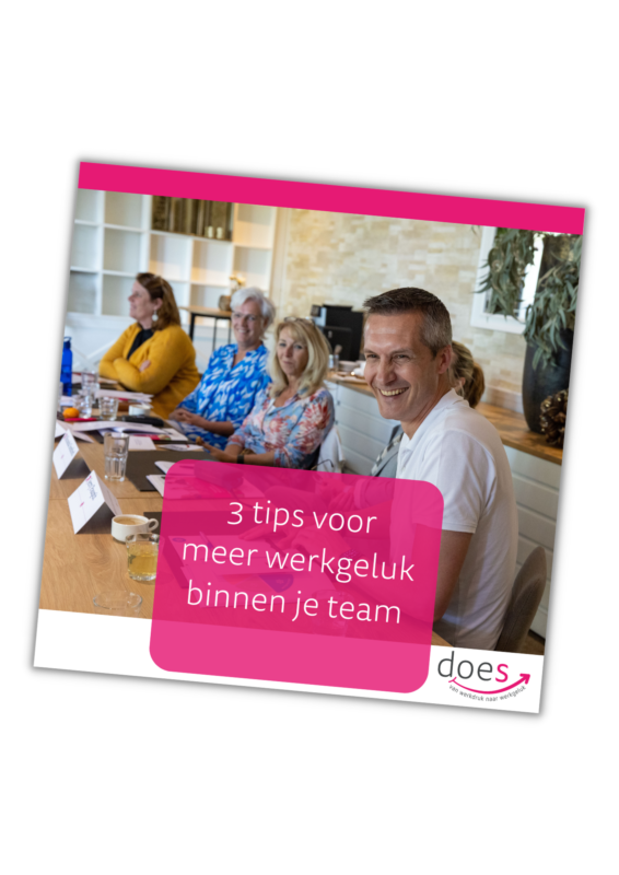 ebook tips werkgeluk, 3 tips voor meer werkgeluk binnen je team